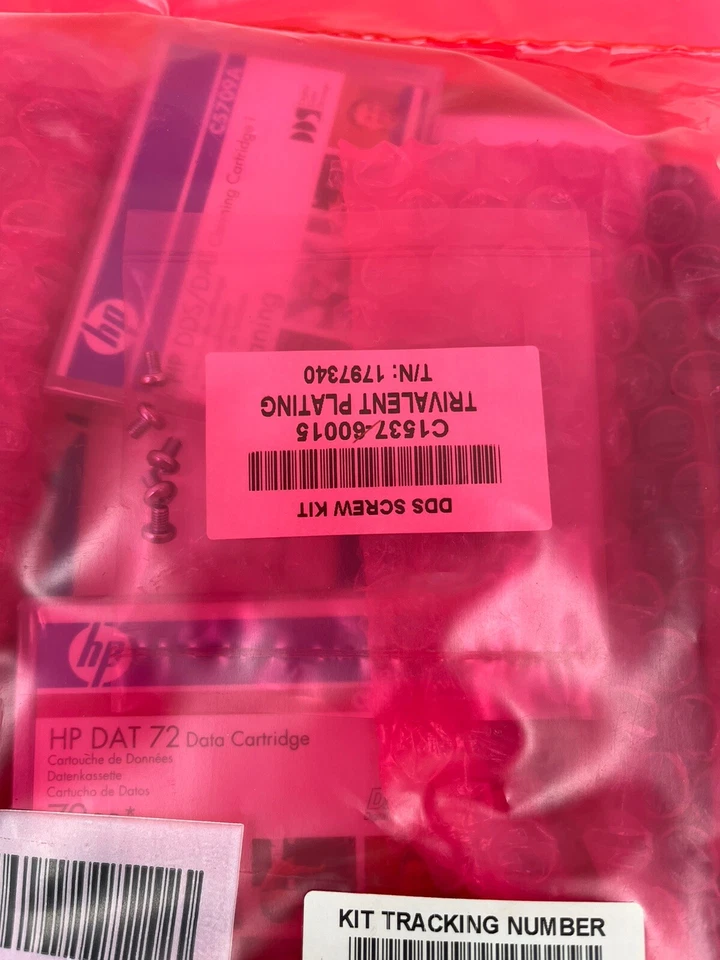 HP DAT 72 SCSI Accessory Kit DW009-60001 New in Sealed Package - Image 2 of 4