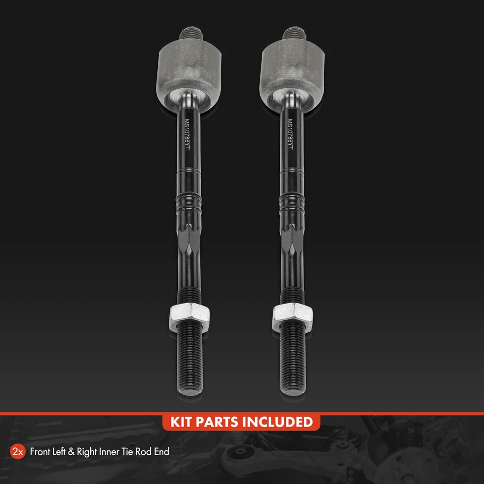 2x Front Inner Tie Rod End for Mercedes-Benz CLS400 CLS550 E63 AMG S GLK250 S450 - Image 3 of 4