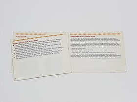 Racket Attack Authentic Original NES Nintendo Manual Only *