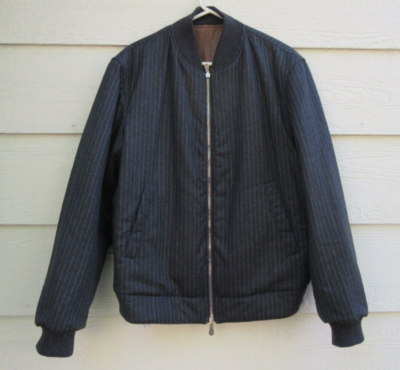 Bomber Uomo Brunello Cucinelli Impermeabile Nuovo Con Etichette - Taglia 50/40US, Avorio
