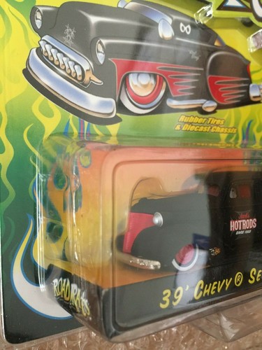 2003 Jada Toys Road Rats 39 Chevy Sedan Delivery. Flat BlackB42 - Picture 4 of 5