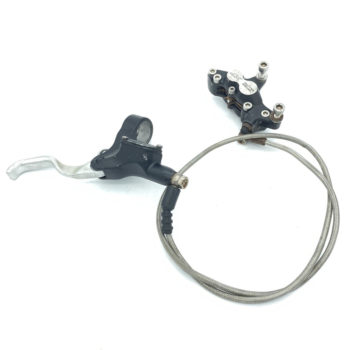 パーツ Shimano XT BL-M755 Shimano Deore XT BL-M755 BR-M755 4-Piston Hydraulic Disc