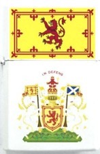 Royal Scottish Scotland Lion King UK Family Clan Crest COA Heraldry Flag Lighter