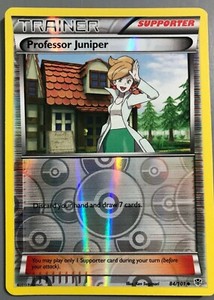 Professor Juniper Reverse Holo 84/101 Plasma Blast Pokemon Card M/NM