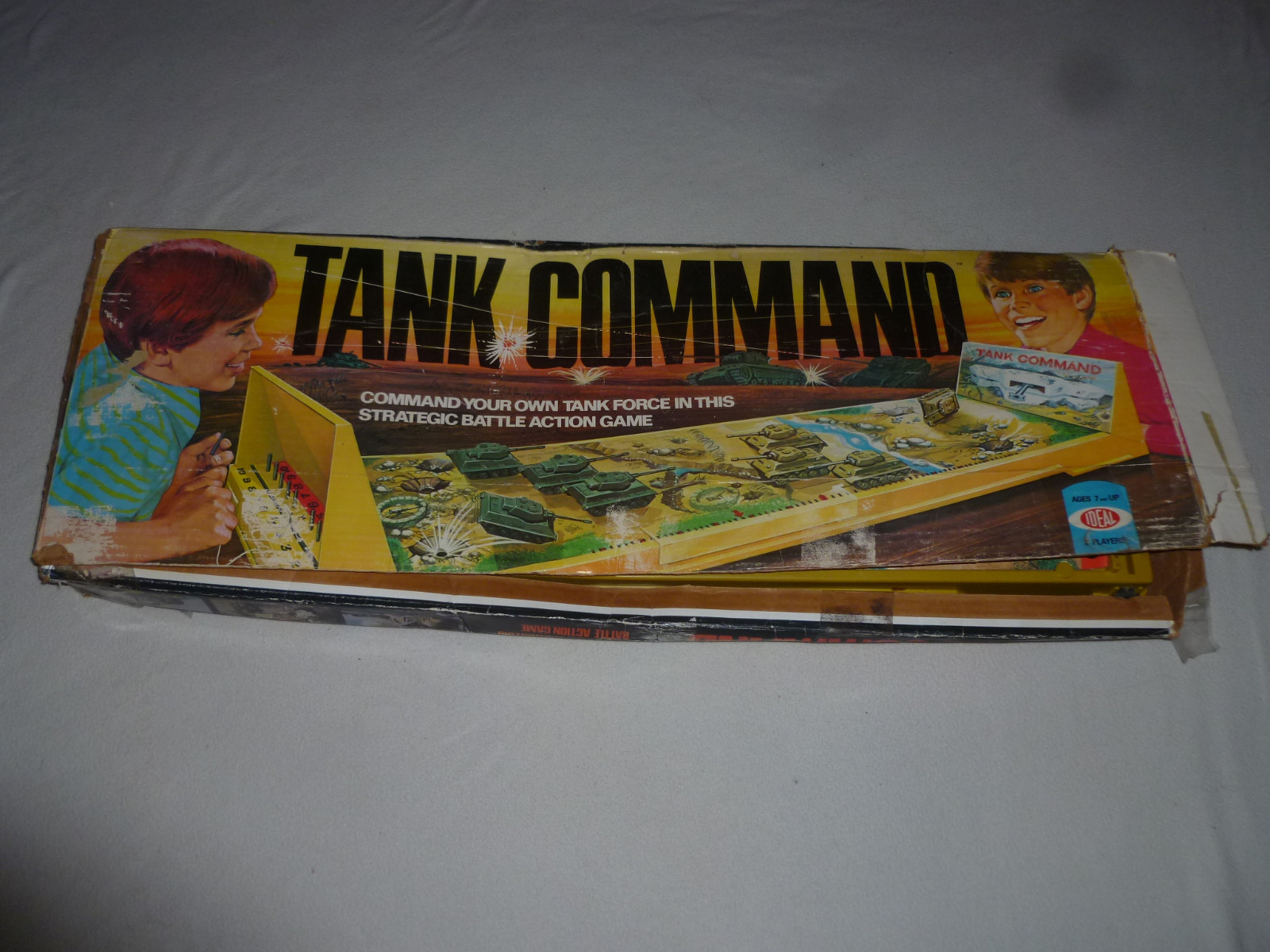 BOXED VINTAGE BOARD GAME IDEAL TANK COMMAND 1975 W BOX ARMOR BATTLE WAR BOXED VINTAGE VINTAGE VINTAGE BOARD GAME IDEAL TANK COMMAND 1975 W BOX ARMOR BATTLE WAR 033ea3