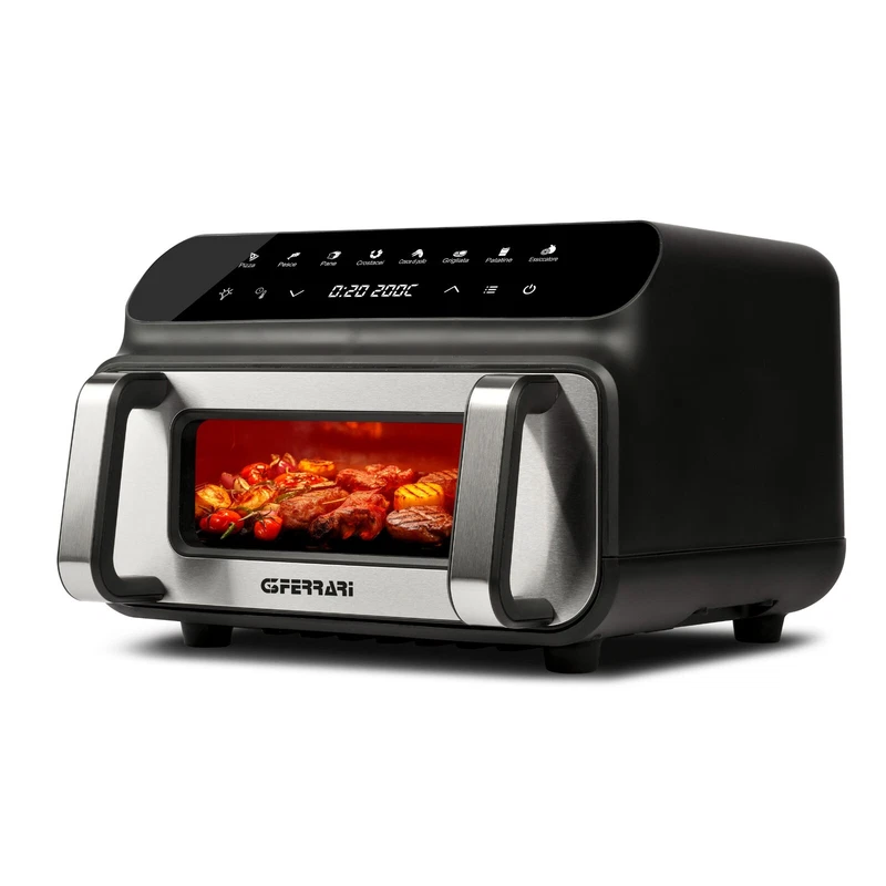 Friggitrice ad Aria G3Ferrari G10181 Friggisano BBQ 10L Forno Air Fryer