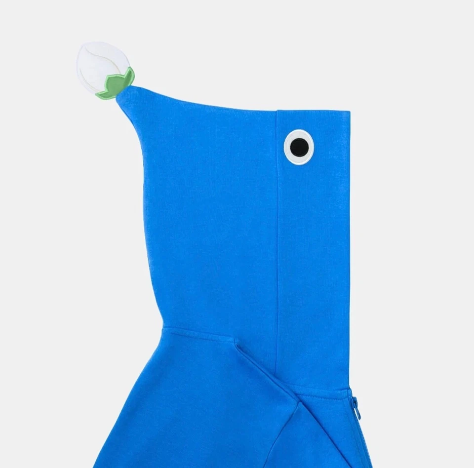 PIKMIN Sudadera con Capucha Nintendo Oficial Limitada Nueva Talla S,M,L,XL Niños 100 130 NUEVO Japón Foto 4 de 4