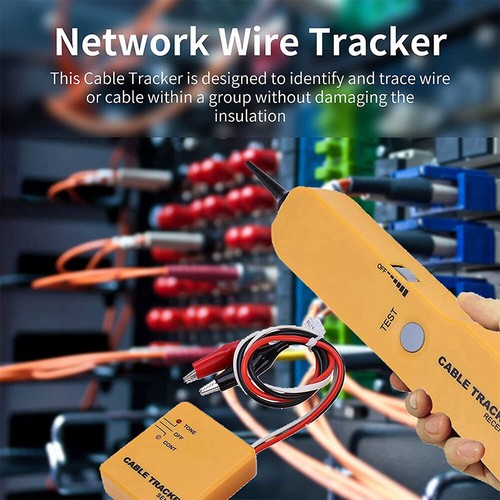 Kabelsucher Leitungssucher Kabeltester Leitungssuchgerät Kabel Tracker RJ11 Neu - Bild 5 von 10