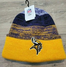 New MINNESOTA VIKINGS Official NFL Team Apparel Acrylic Knit Beanie OSFA