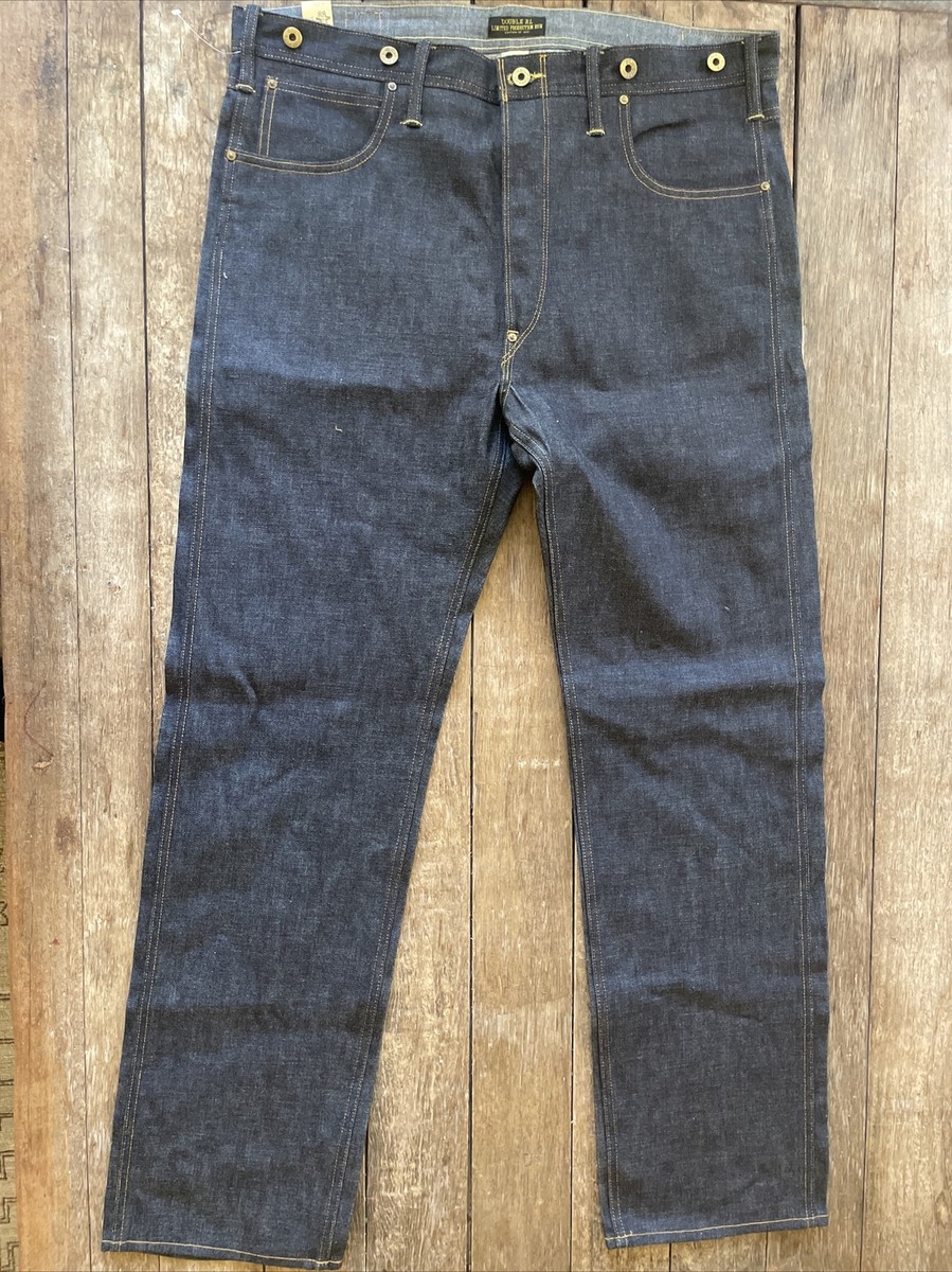 RRL Double RL Men's jeans straight leg japan woven selvedge denim