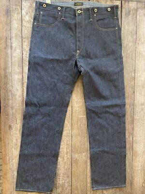 RRL Double RL Men's jeans straight leg japan woven selvedge denim