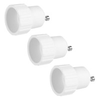 3X Lampensockel Adapter GU10 Auf E14 Fassung Sockel Stecker GlüHbirne Lampe Led