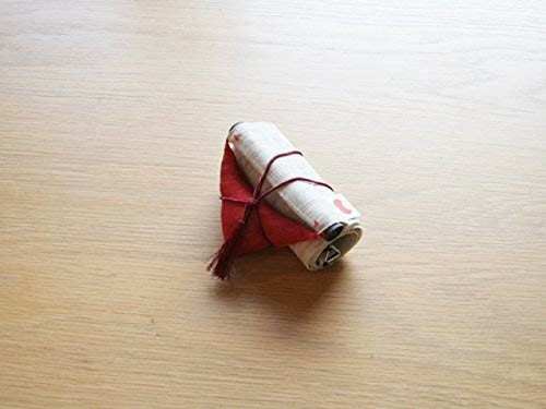 Kyoto Tapestry Wall Hanging Plum Flower Spring has Come Handpainted Linen Japan - Picture 5 of 8