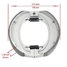 Rear Brake Shoes For Honda TRX250TM Fourtrax 250 Tm Recon 2002-2020