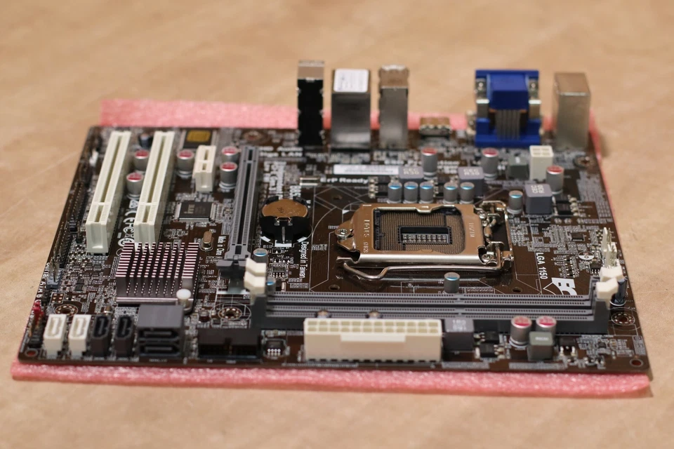 ECS B85h3-m3 V1.0 Lga1150 Intel B85 HDMI USB 3.0 Micro ATX Motherboard OPEN BOX - Image 3 of 4
