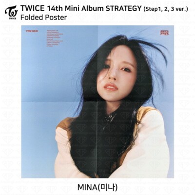 TWICE 14th Mini Album STRATEGY Step1,2,3,4 Photocard