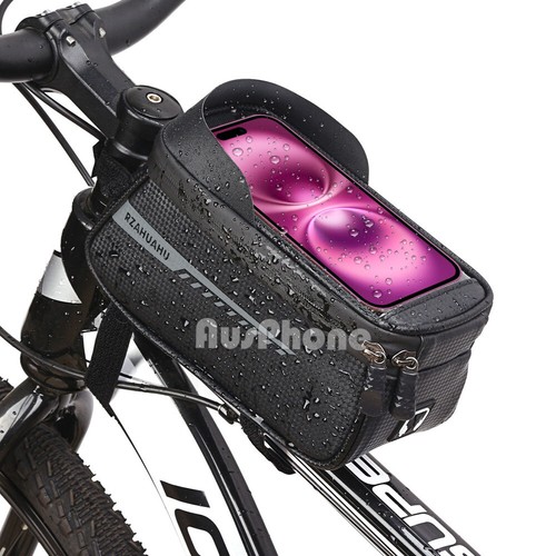 Bike Bicycle Motorcycle Handlebar Mount Holder Waterproof Case for Cell Phone - Picture 2 of 10