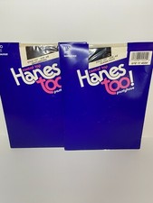 Vintage Hanes Too Pantyhose Control Top Sandalfoot Style 137 SZ AB NOS