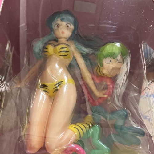 Figura Urusei Yatsura Parte 2 Lum & Ten Ichiban Kuji Último Premio Bandai Japón - Imagen 18 de 24