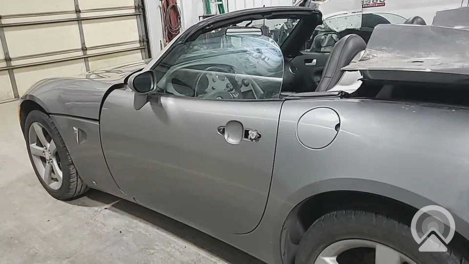 2006-2010 Pontiac Solstice LH Driver Power Door Assembly Tarnished Silver-911 - Image 3 of 3