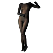 Women's Silky Smooth Full Body stockings Bodystocking Warm Wear Bodysuit Catsuit