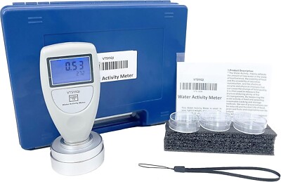 VTSYIQI Food Water Activity Meter Tester For Beef Jerky Dried Fruit Vegetable