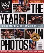 WWE 2013 The Year In Photos The Rock CM Punk Wade Barrett Ryback