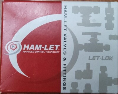 HAM-LET Integral Bonnet Needle Valve 3/8'', H-300-SS-L-R-3/8-M