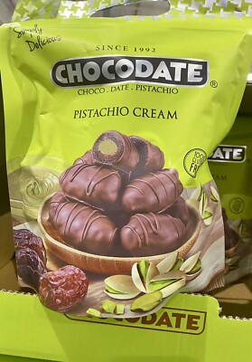 Chocodate Chocolate Date With Pistachio Cream 525g | eBay Australia