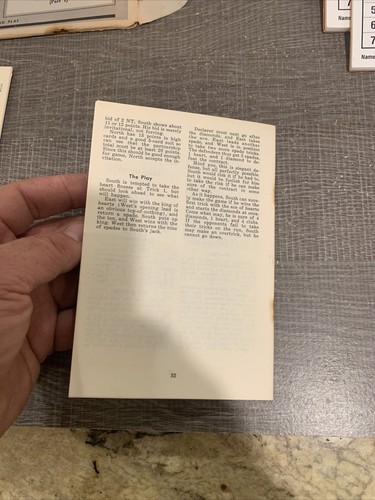 Autobridge Advanced Course Contract Bridge 1960, Group 19 P - Picture 11 of 11