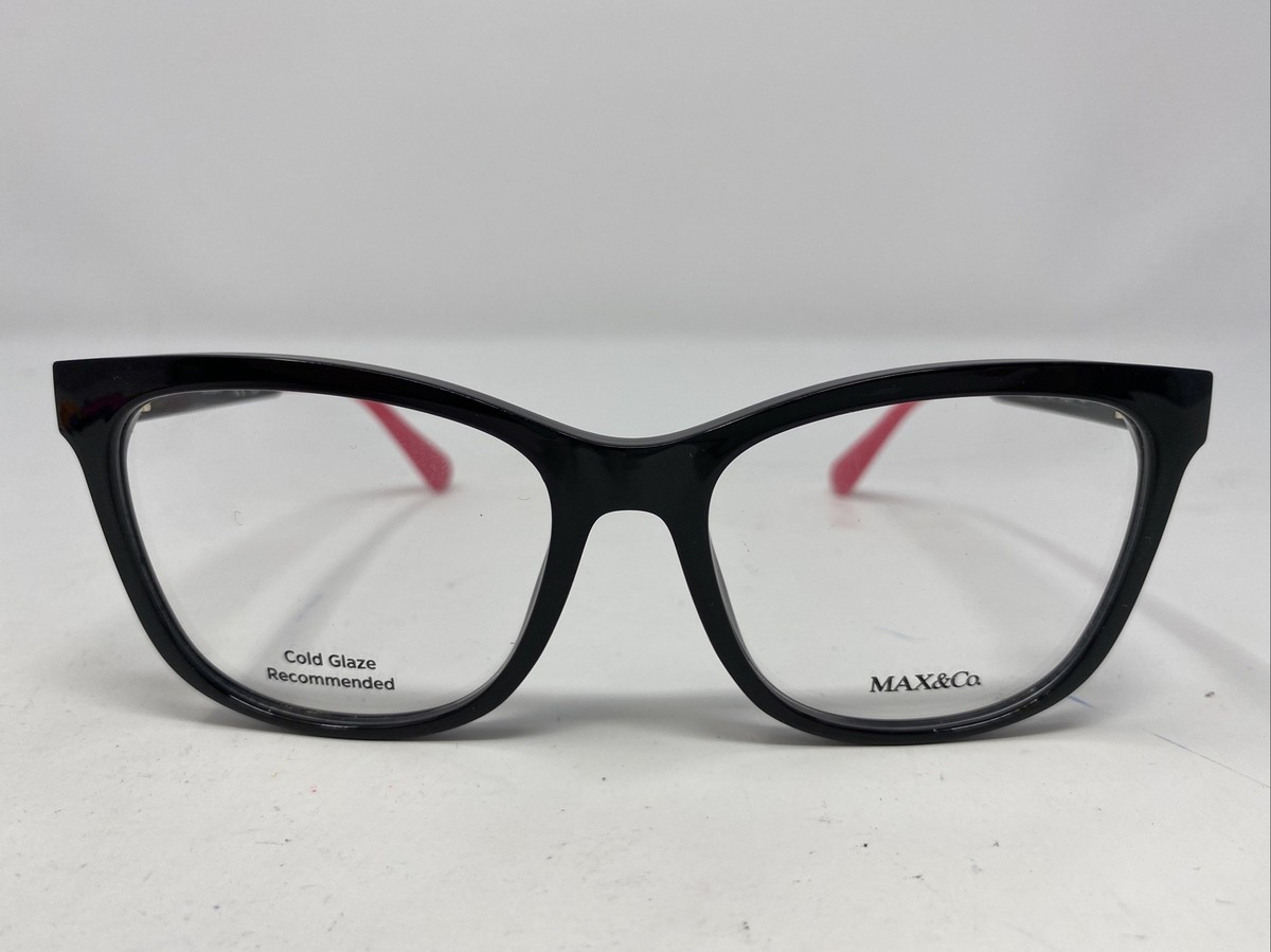 Max & Co. MO5040 001 54-17-140 Black Plastic Full Rim  display picture 3