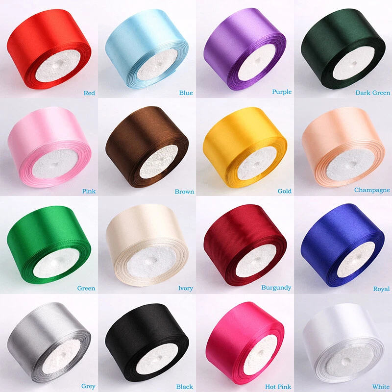 Voiture Mariage Rubans Cérémonie Cadeau Décoration Gâteau Accessoires 5cm Large - Photo 2/4