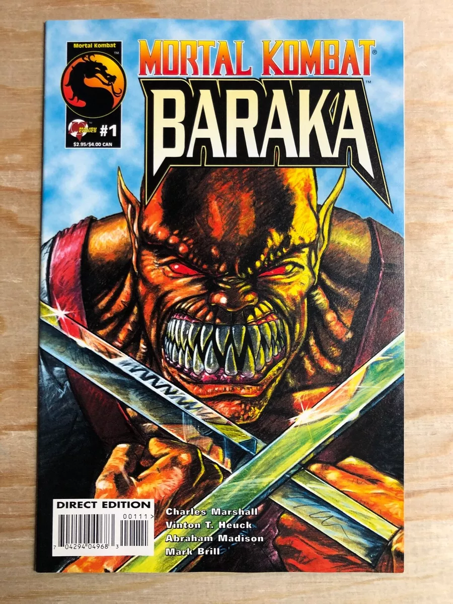 Mortal Kombat: Baraka #1. Malibu Comics Babality. HBO Max Movie Key. See  Pics