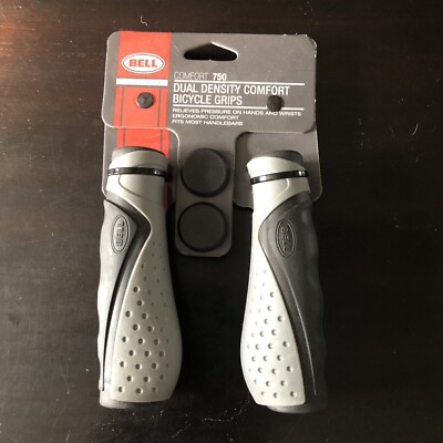 BELL Comfort 750 Dual Density Comfort Bicycle Grips Brand New