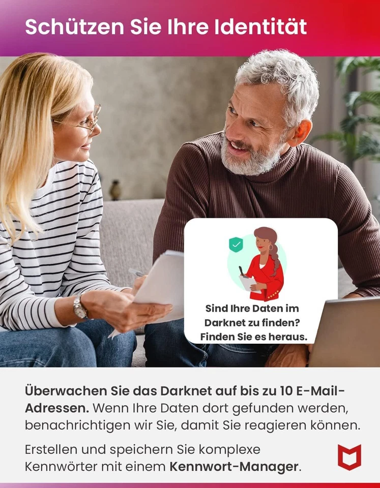 McAfee Total Protection 2025 1,3,5,10 Gerät 1 Jahr Download ESD-Key per eMail - Bild 2 von 4