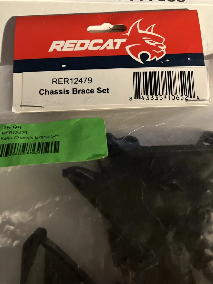 Redcat Kaiju RER12479 Chassis Brace &  RER12463 Lower Shock Guard - Image 4 of 4