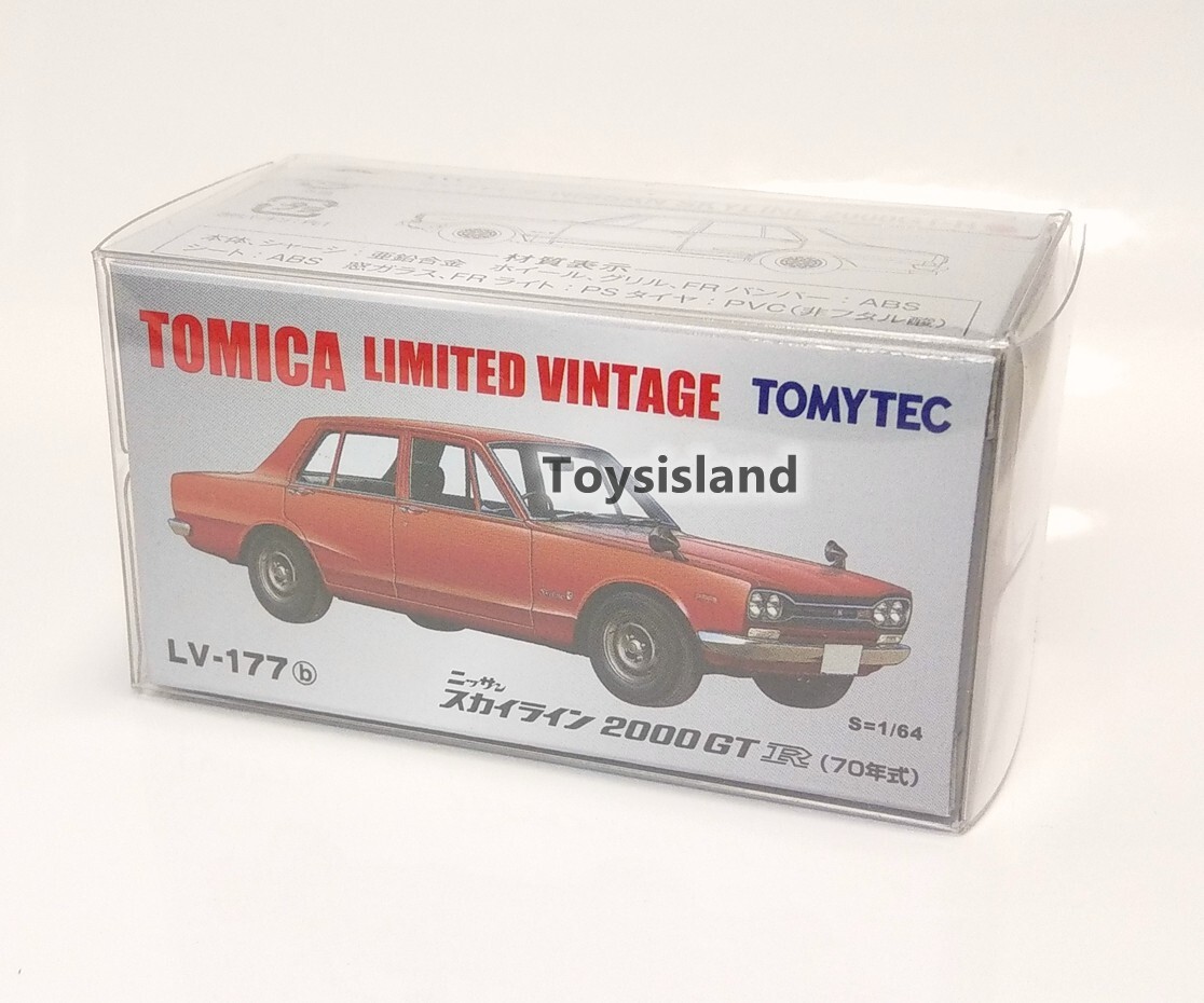 Tomica Limited Vintage LV-177b NISSAN SKYLINE 2000 GT-R 70