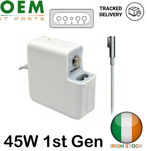 Replacement 45W MagSafe 1 Power Adapter Charger For MacBook Air L-Tip A1374 New
