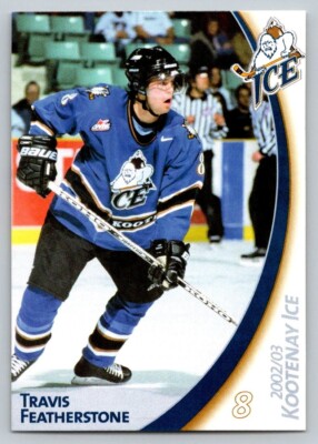 Travis Featherstone 2002-03 Kootenay Ice