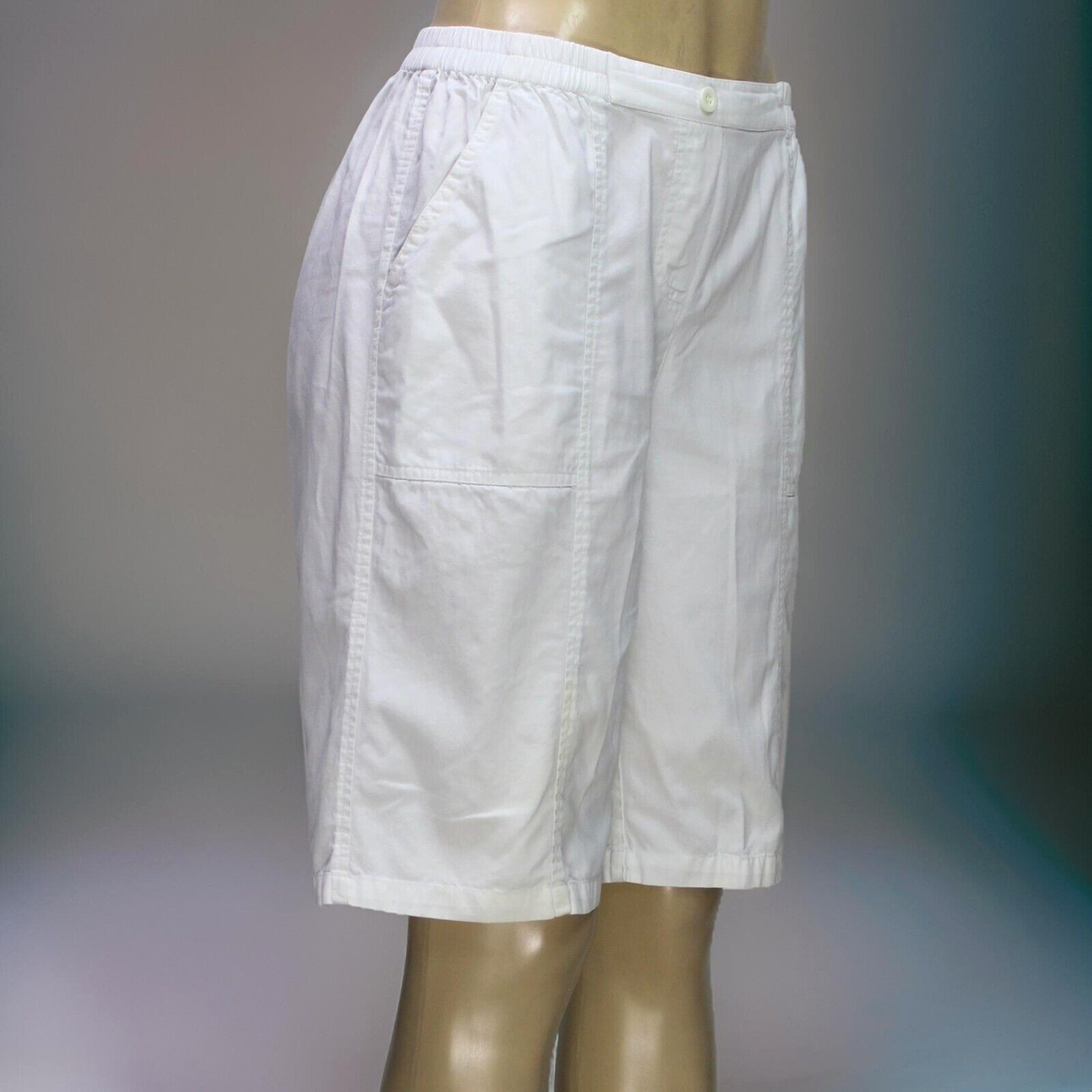 Cathy Daniels Women's Bermuda Shorts White Size S | eBay