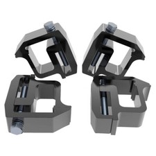 4x Aluminum Cap Mounting Clamp For Tite-lok Tl2002 Fiberglass Topper Mount
