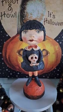 VTG DEBRA SCHOCH/BETHANY LOWE DESIGNS HALLOWEEN FIGURINE RETIRED COLLECTIBLE 