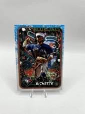 2024 Topps Holiday Bo Bichette #H33 Variation Santa Hat Toronto Blue Jays