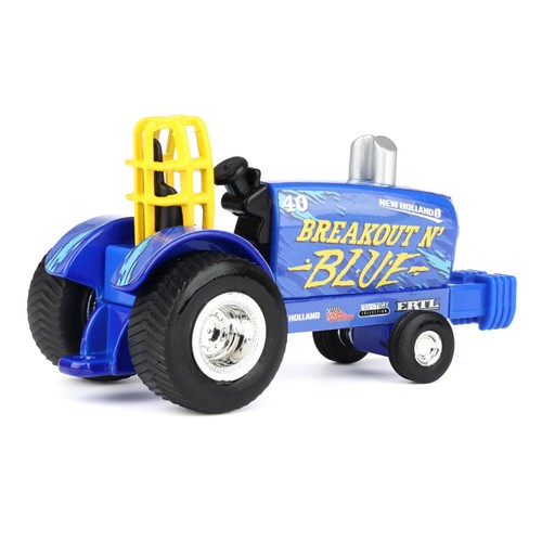 ERTL 1/64 Trattore Giocattolo Pulling New Holland "Breakout N' Blue" 47697 - Foto 3 di 6