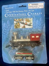 Cobblestone Corners Collectibles Battery Operated Train Engine - Tender