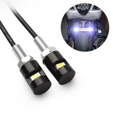 2x 12V LED SMD License Number Plate Light Screw Bolt Bulbs For Car Motorcycle