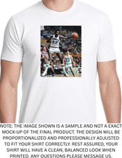 Moses Malone & Ernie Digregorio Photo Buffalo Braves Basketball Nba Tshirt