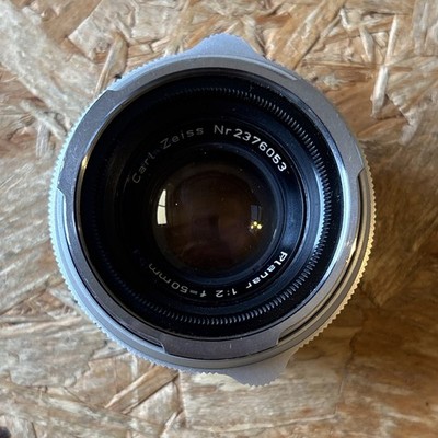 Vintage Spiegelreflexkamera Objektiv - Carl Zeiss Planar 1:2 f=50mm Bajonettanschluss