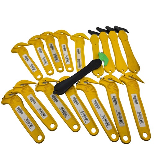 Klever Excel Disposable Film Cutters Lot of 17 Used Industrial Safety