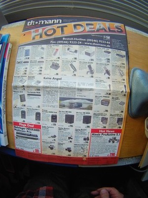Musikhaus thomann -  12/2003 -  Katalog - HOT DEALS - 10. Jahrgang- 12 S.